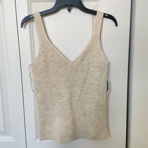 NWT Old navy rib knit sweater tank top XS
